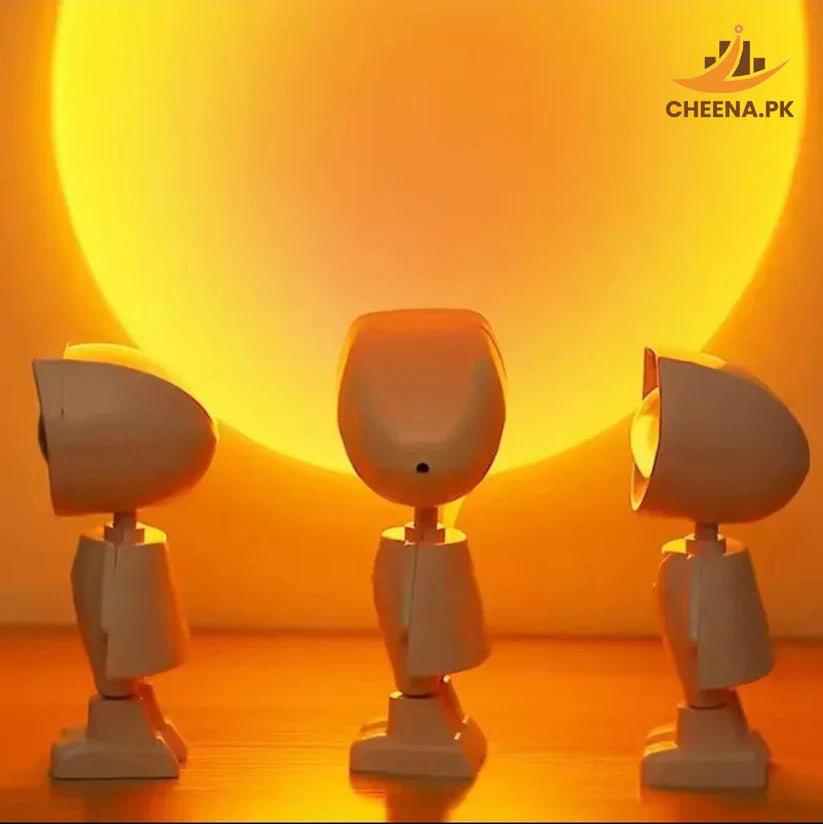 "Sunset Lamp Rechargeable Smart Lighting